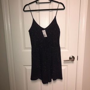 NWT H&M Glitter Romper